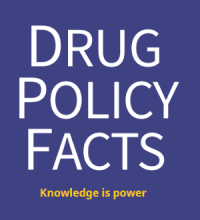 Logo and link for Drug Policy Facts https://www.drugpolicyfacts.org/
